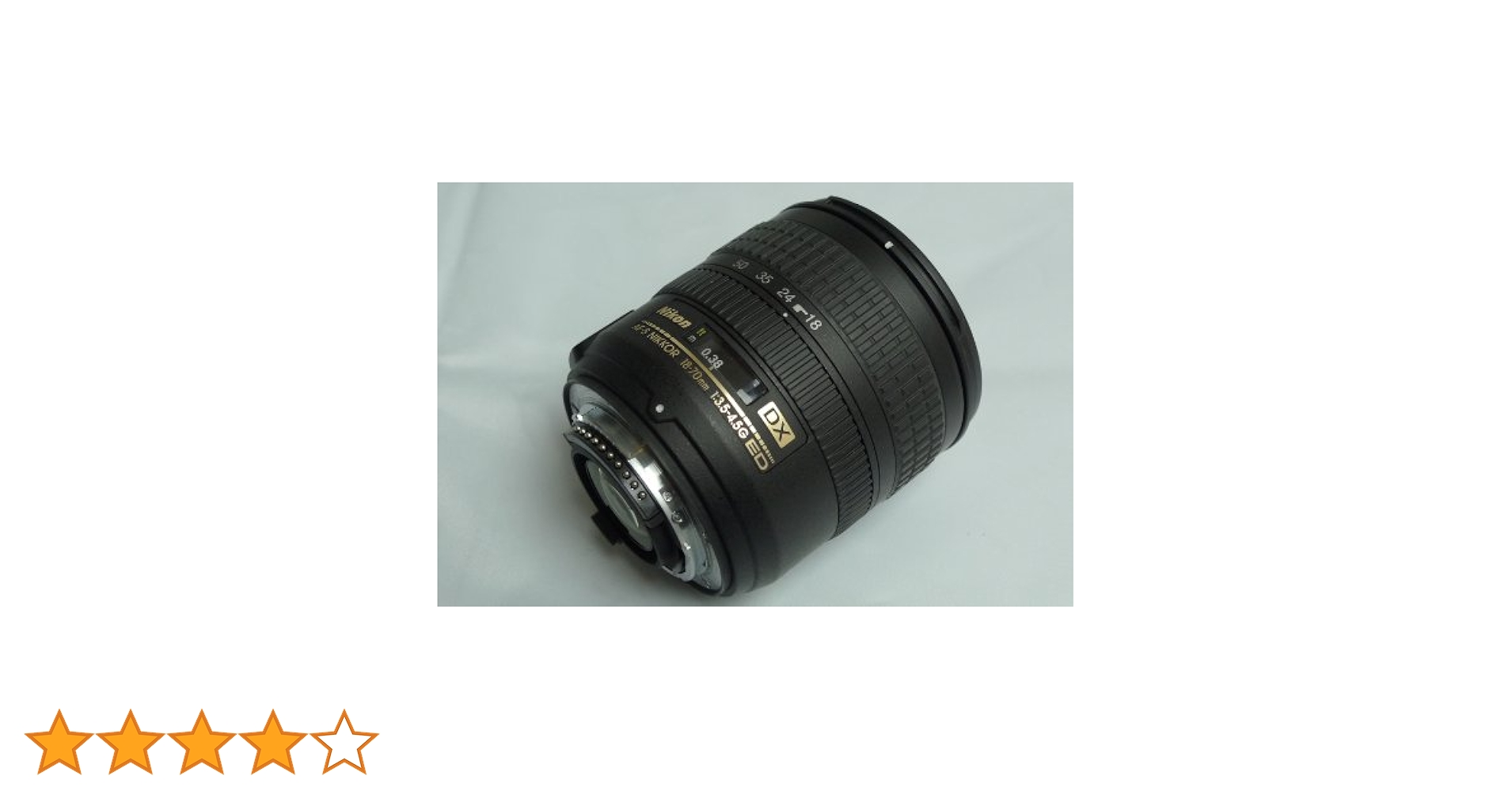 Nikon AF-S DX 18-70 mm f/3.5-4.5 G IF ED: Amazon.co.uk